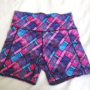 Constantly Varied Gear Women's Shorts - Pink and Purple Geometric